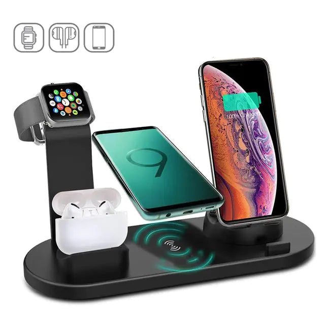 100W Wireless Charger Stand Pad - Castawayelectronics