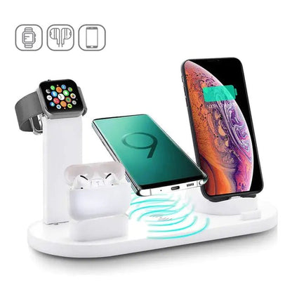 100W Wireless Charger Stand Pad - Castawayelectronics